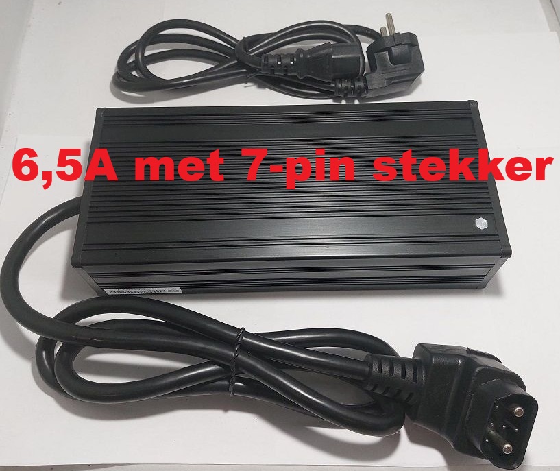 Ecooter E3 - Acculader (6,5A met 7-pin stekker)