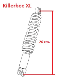 Killerbee XL - Schokbreker achter - 521100-TAMD-0100