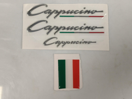 GTS Cappucino - Sticker SET Cappucino - (4-delig) - (VAK B-130B)