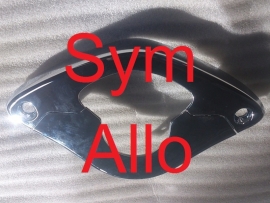 Sym Allo - Chroom onder stuur (set !)