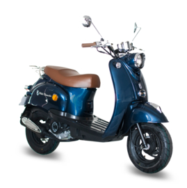 BTC Old Classic - gelakte kappenset (compleet) - kleur: blauw metallic
