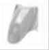 Iva Jet - Voor spatbord (ZILVER) - (3m2595)