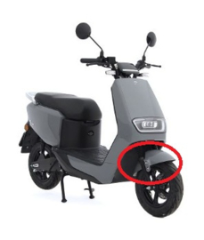 Ecooter ET2 - Voor spatbord