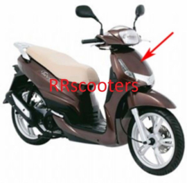 Peugeot Tweet - Voorscherm BOVEN (P_60505) - bruin j7 orig 801984j7