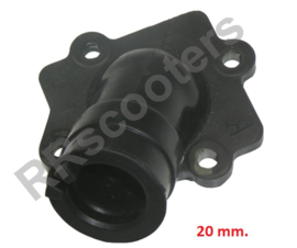 Baotian - Aanzuigsteun D=20mm. (geschikt voor diverse Baotian 2-takt)