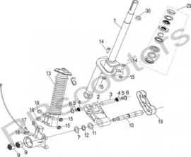 Neco Abruzzi - BUMPER BRACKET (nr. 8) - J08-21600-00