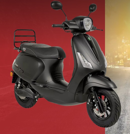 GTS E-Bravo / Mat Carbon Black (55Ah.)
