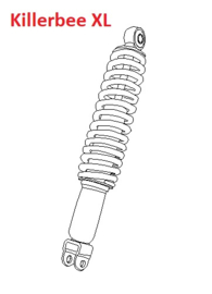 Killerbee XL - Schokbreker achter - 521100-TAMD-0100