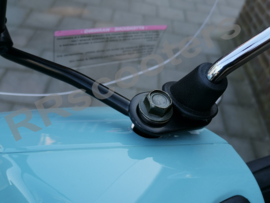 GTS Cappucino - Windscherm Hoog (smoke) - (MET HALOGEEN KOPLAMP) - (4286)