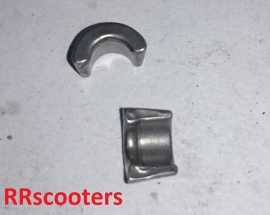 Klepspie / Klepveer halve maan / Borging klepschotel (SET van 2 stuks !) (VAK B-106)