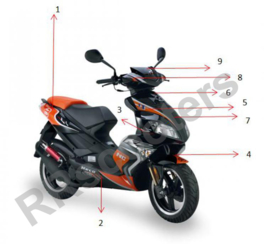 Neco F2 - Kappen - Kap (nr. 2) - LEFT PART BOTTOM COVER