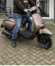 GTS Palermo - Klapdrager (ACHTER)- (kleur: zwart)