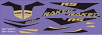 GTS Enzo Naked - Stickerset