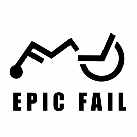 Epic Fail Sticker