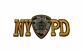 NYPD ( New York City Police Department ) Badge Strijk Patch