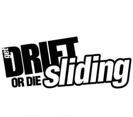 Get Drift or Die Sliding sticker