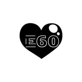 BMW E60 Love Sticker