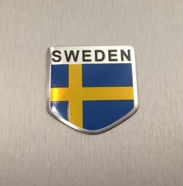 Zweden Embleem Metaal ( Schild )