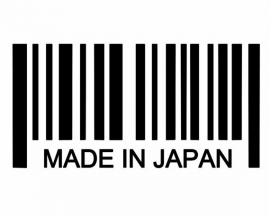 Made in Japan  sticker