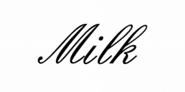 Milk Sticker