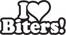 I Love Biters ! Motief 1 Sticker