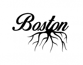 Boston Roots sticker
