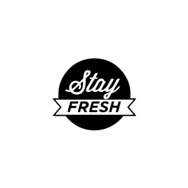 Stay Fresh sticker
