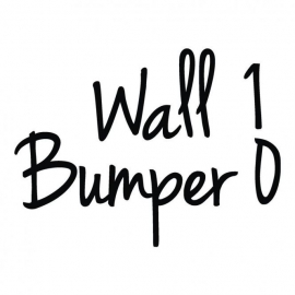 Wall 1 Bumper 0 Sticker