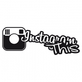 Instagram This Motief 3 Sticker
