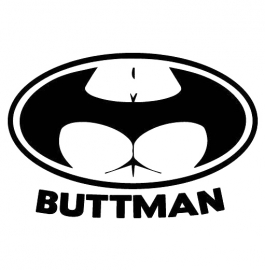 Buttman Sticker
