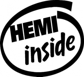 HEMI Inside sticker