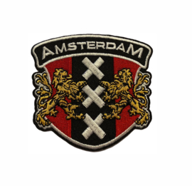 Amsterdam XXX Badge Strijk Patch