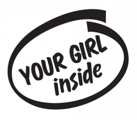 Your Girl Inside sticker