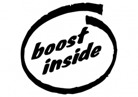 Boost Inside Motief 2 sticker