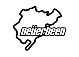 Nürburgring 'Never Been' sticker