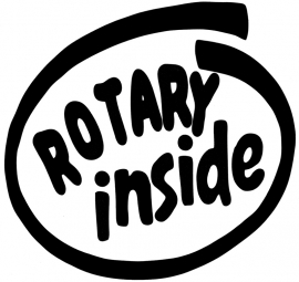 Rotary Inside sticker