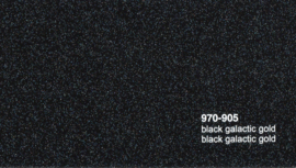 Oracal 970RA 905 Black Galactic Gold Wrap Folie