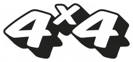 4x4 Motief 49 sticker