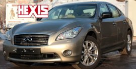 Hexis Bronze Grey Metal Glans Wrap Folie