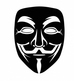 Anonymous Motief 3 sticker