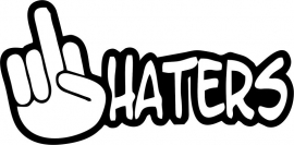 F*ck Haters 2 Sticker