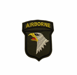 Airborne Strijk Patch | Legergroen