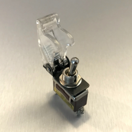 250V NOS Schakelaar / Switch + Transparante Cover