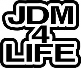 JDM 4 Life Sticker Motief 2