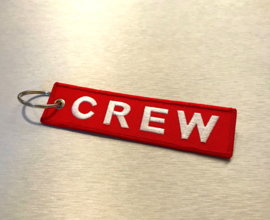 CREW Sleutelhanger Rood