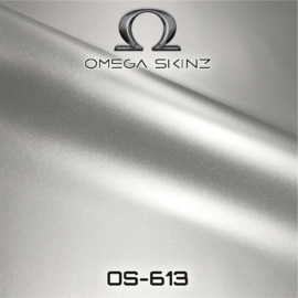 Omega Skinz Mat Silver Genius Metallic Wrap Folie