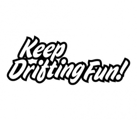 Keep Drifting Fun ! Sticker