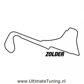 Circuit Zolder Motief 1 Sticker