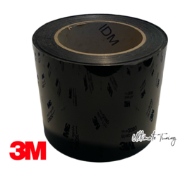 3M™ 2080 Hoogglans Zwart De Chrome Wrap Folie / Tape  | 10cm x 10meter