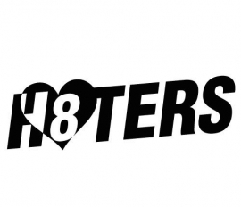 Haters Motief 4 sticker